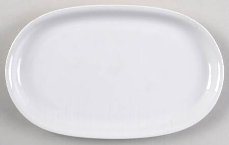 Anmut White 9" Oval Serving Platter