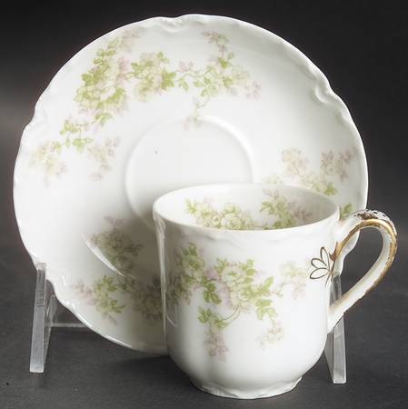 Schleiger 67i Flat Demitasse Cup & Saucer Set
