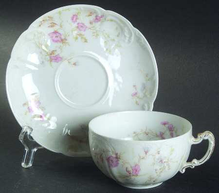 Schleiger 71D Flat Cup & Saucer Set