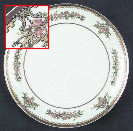 Schleiger 503 Salad Plate by Haviland