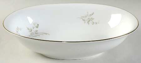 HC88W 10" Oval Vegetable Bowl