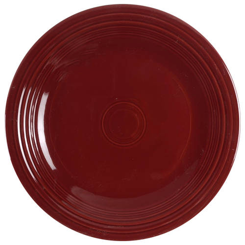 Fiesta Cinnabar (Intro 2000) Dinner Plate by Homer Laughlin 