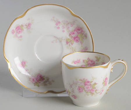 Schleiger 228i Flat Demitasse Cup & Saucer Set