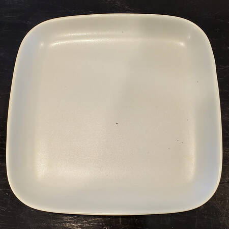 Collection Matte White (Edelweiss) Square Salad Plate
