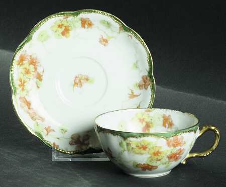 Schleiger 238 Flat Cup & Saucer Set