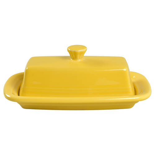 Fiesta Sunflower (Intro 2001) Extra Large 1/4 Lb Covered Butter