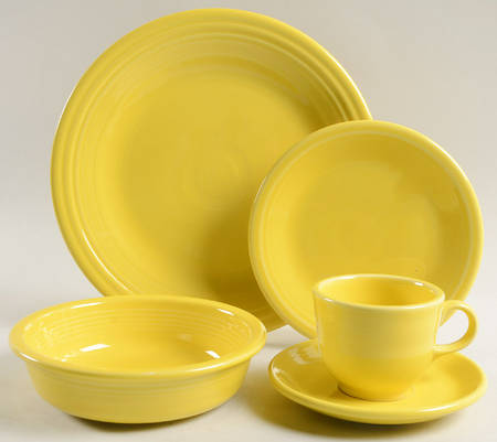 Fiesta Sunflower (Intro 2001) 5 Piece Place Setting