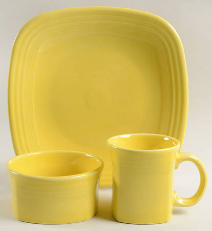 Fiesta Sunflower (Intro 2001) 3 Piece Place Setting