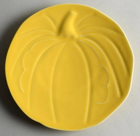 Fiesta Sunflower (Intro 2001) Pumpkin Shaped Plate