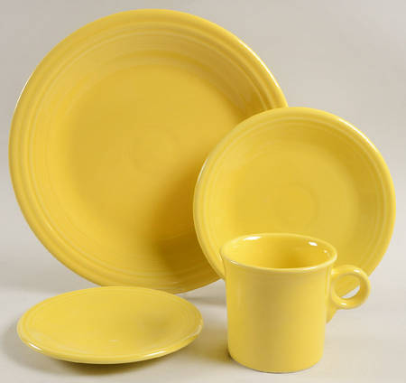 Fiesta Sunflower (Intro 2001) 4 Piece Place Setting