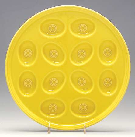 Fiesta Sunflower (Intro 2001) Deviled Egg Plate