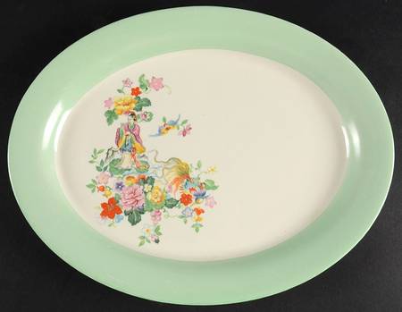 Chinese Princess 11" Oval Serving Platter