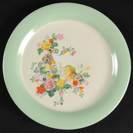 Chinese Princess Bread & Butter Plate