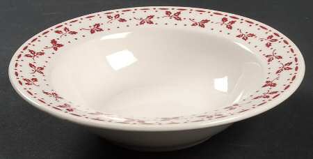 Oakleaf Rim Fruit/Dessert (Sauce) Bowl by Homer Laughlin 