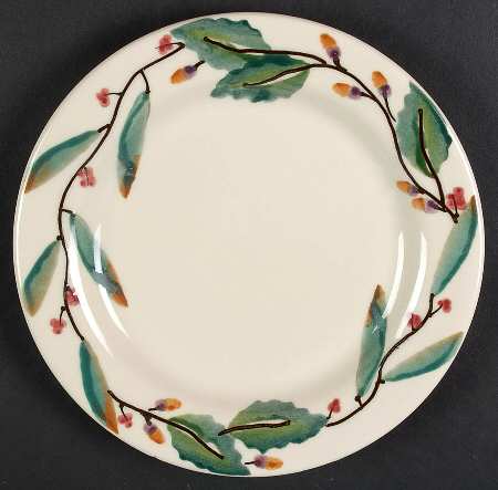 Mistletoe Salad Plate