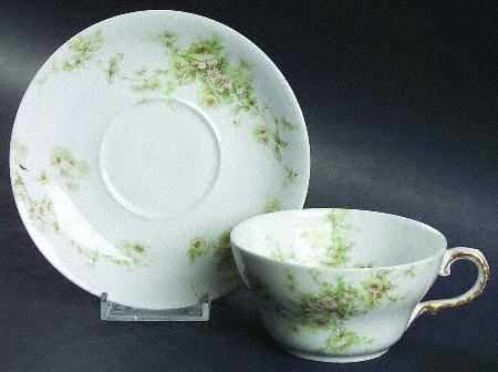 Schleiger 840o Flat Cup & Saucer Set