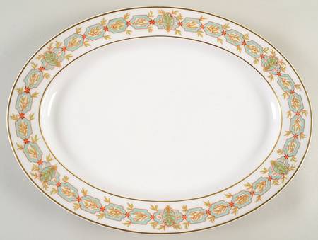 Schleiger 1203a 16" Oval Serving Platter