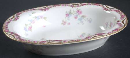 Schleiger 461b 10" Oval Vegetable Bowl