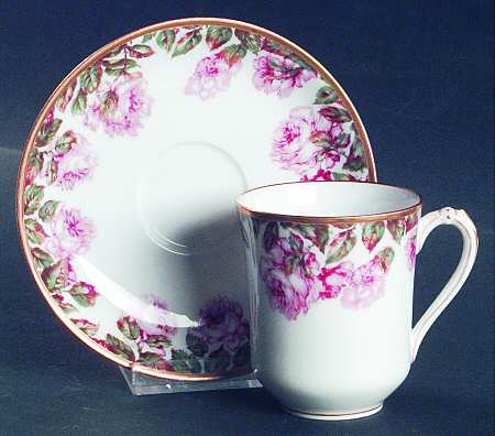 Schleiger 496a Chocolate Cup & Saucer Set
