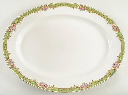 Lucerne 16" Oval Serving Platter