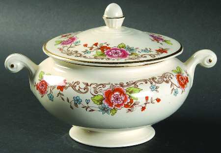 N419 Sugar Bowl & Lid by Homer Laughlin 