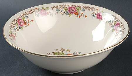 N419 8" Round Vegetable Bowl by Homer Laughlin 