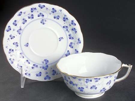 Rachael (Newer) Footed Cup & Saucer Set