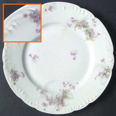 Schleiger 836e Luncheon Plate
