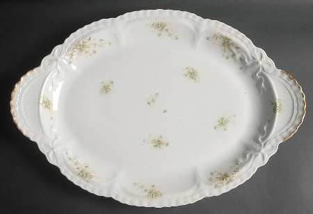 Schleiger 1021a 18" Oval Serving Platter
