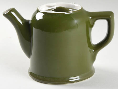 FOREST GREEN Individual Teapot & Lid