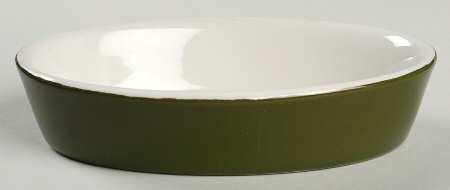 FOREST GREEN 6" Oval Baker