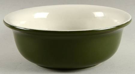 FOREST GREEN 8" Round Vegetable Bowl