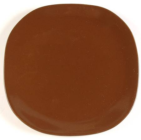 Main Street Brown (Parchment) Salad Plate