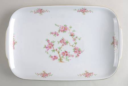Cherry Blossom 14" Rectangular Serving Platter by Hutschenreuther