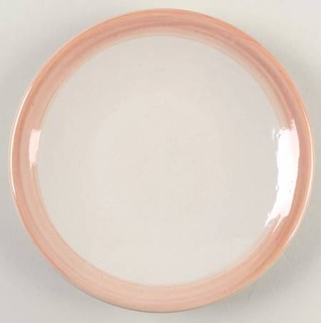 Pear and Grape Pink Saucer for Flat Cup