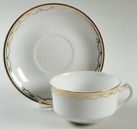 HLC2069 Flat Cup & Saucer Set