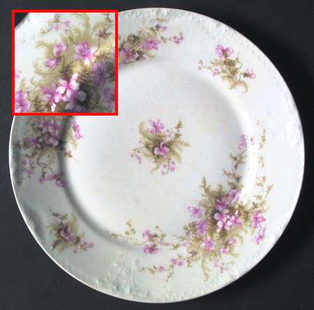 Schleiger 157-4 Luncheon Plate
