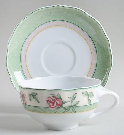 Parklane Flat Cup & Saucer Set