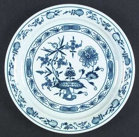 Blue Onion Dinner Plate