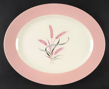 Pink Radiance 11" Oval Serving Platter