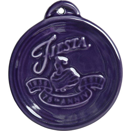 Fiesta Plum (Intro 2001) 75th Anniversary Ornament