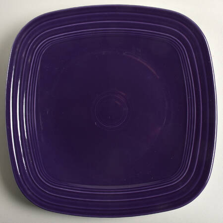 Fiesta Plum (Intro 2001) Square Dinner Plate