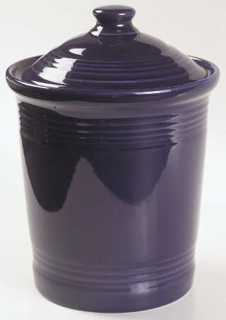 Fiesta Plum (Intro 2001) Medium Canister & Lid