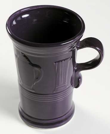 Fiesta Plum (Intro 2001) Cappuccino Mug