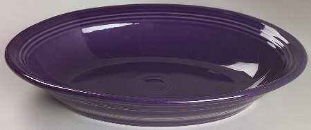 Fiesta Plum (Intro 2001) 12" Oval Vegetable Bowl