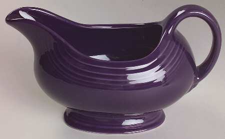 Fiesta Plum (Intro 2001) Open Sauce Boat