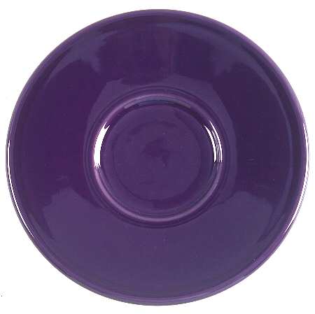 Fiesta Plum (Intro 2001) Saucer for Jumbo Cup
