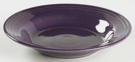 Fiesta Plum (Intro 2001) Large Rim Soup Bowl