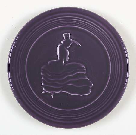 Fiesta Plum (Intro 2001) Trivet