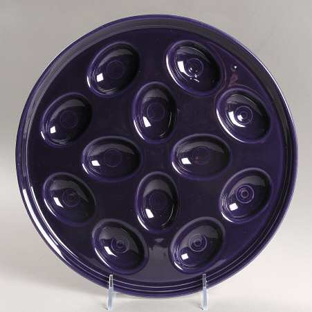 Fiesta Plum (Intro 2001) Deviled Egg Plate